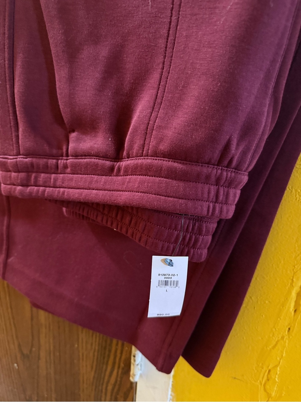 Banana Republic Burgundy Women's Jogger Sweatpants